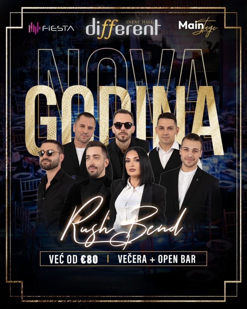 Different Main stage nova godina 2026 plakat 1000X1250