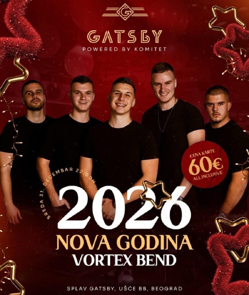Gatsby nova godina 2026 plakat201