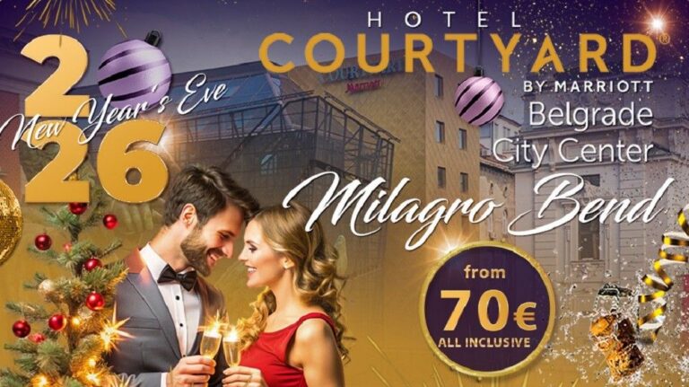 Hotel courtyard marriot nova godina 2026 plakat201