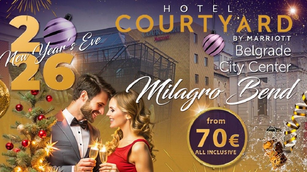 Hotel courtyard marriot nova godina 2026 plakat201