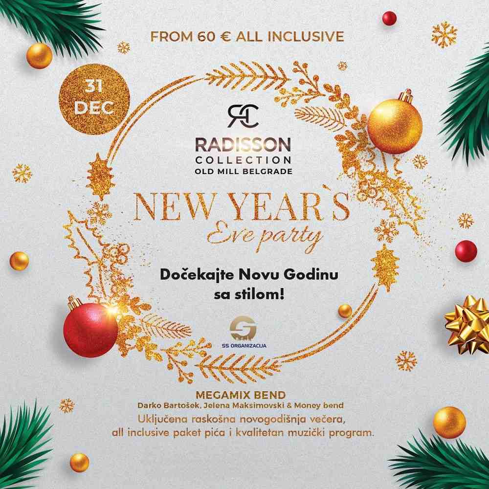 Hotel radisson nova godina 2026 plakat201