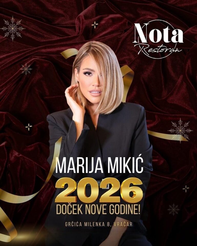 Restoran nota nova godina 2026 plakat kv
