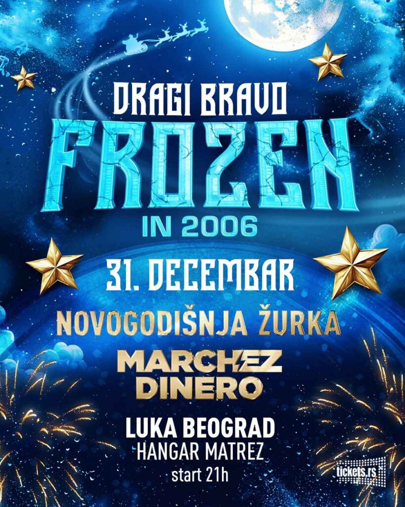 Dragi bravo nova godina plakat