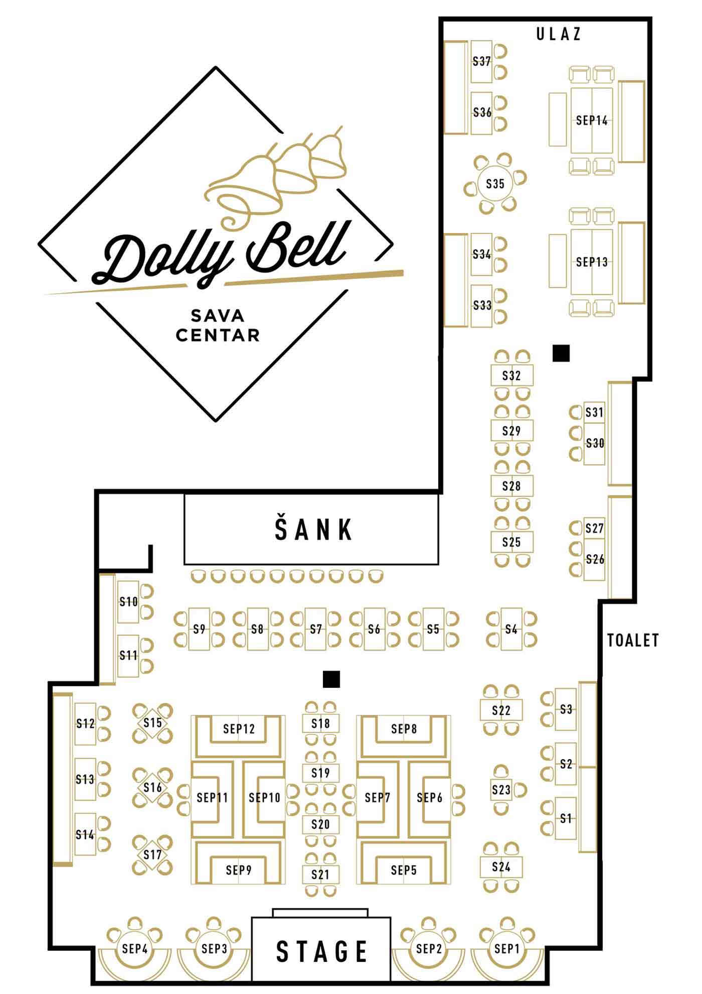 Dolly bell sava centar repriza mapa
