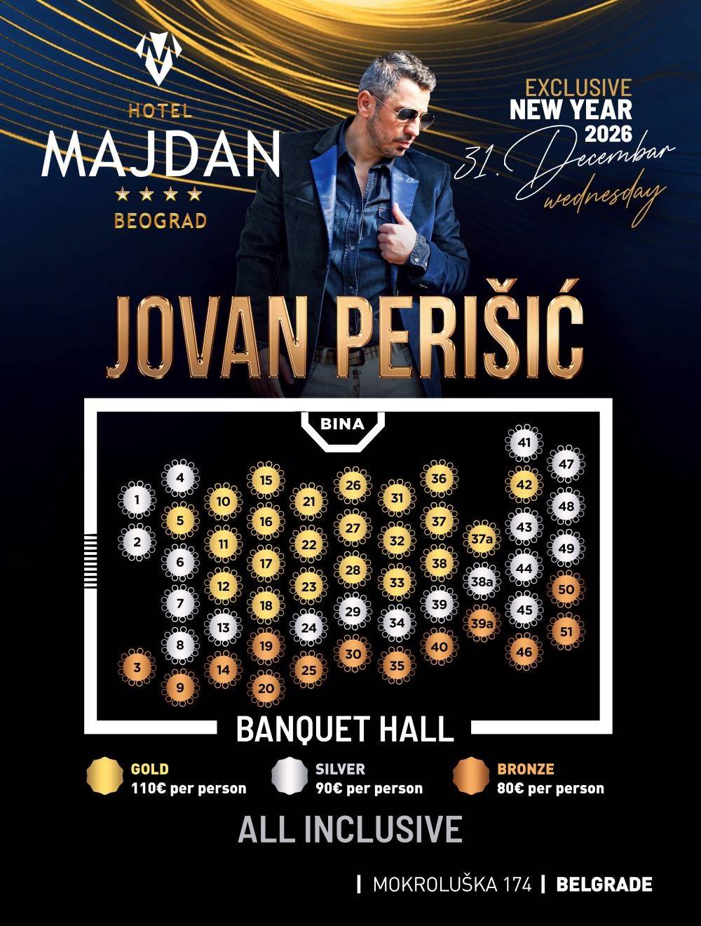 Hotel majdan nova godina 2026 mapa